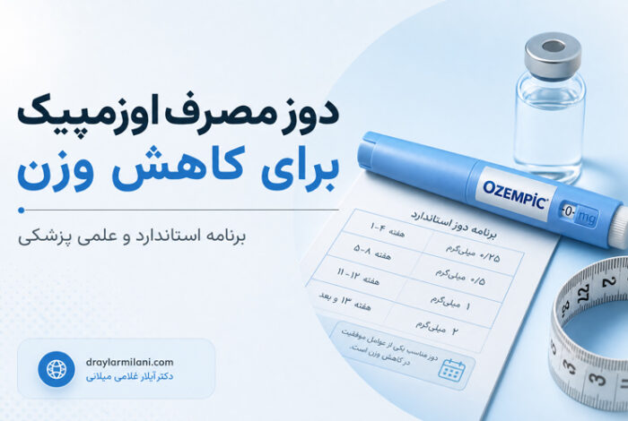 دوز مصرف اوزمپیک برای کاهش وزن