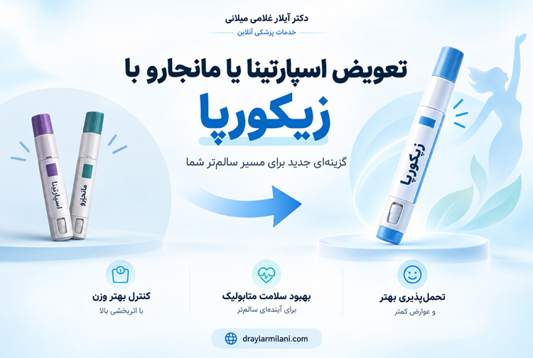 تعویض اسپارتینا یا مانجارو با زیکورپا